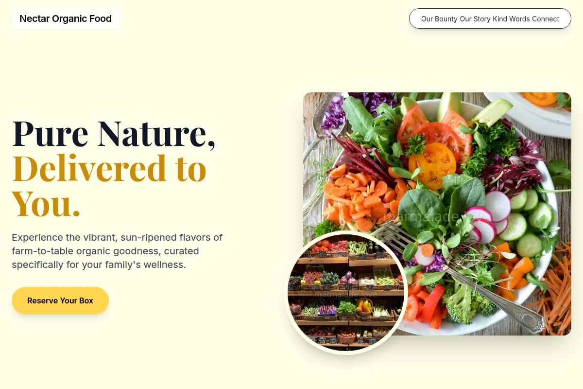 Nectar Organic Food