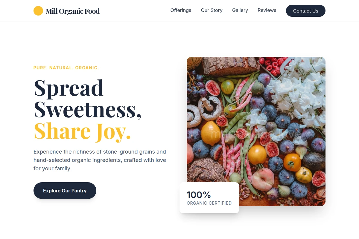 Mill Organic Food